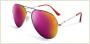 Okulary przeciwsoneczne RockStar Aviator Purple-Orange Polarized