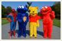 Organizacja urodzin dla dzieci - Scooby Doo, ELMO, Spiderman