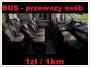 BUS na Wesele od 1z/1km ( kierowca bez noclegu)