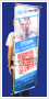 Franczyza innowacyjna reklama mobilna walking banner - 9800 z
