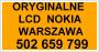 LCD Nokia 3110c 3109c 3500 2680c 7070 orygina WARSZAWA